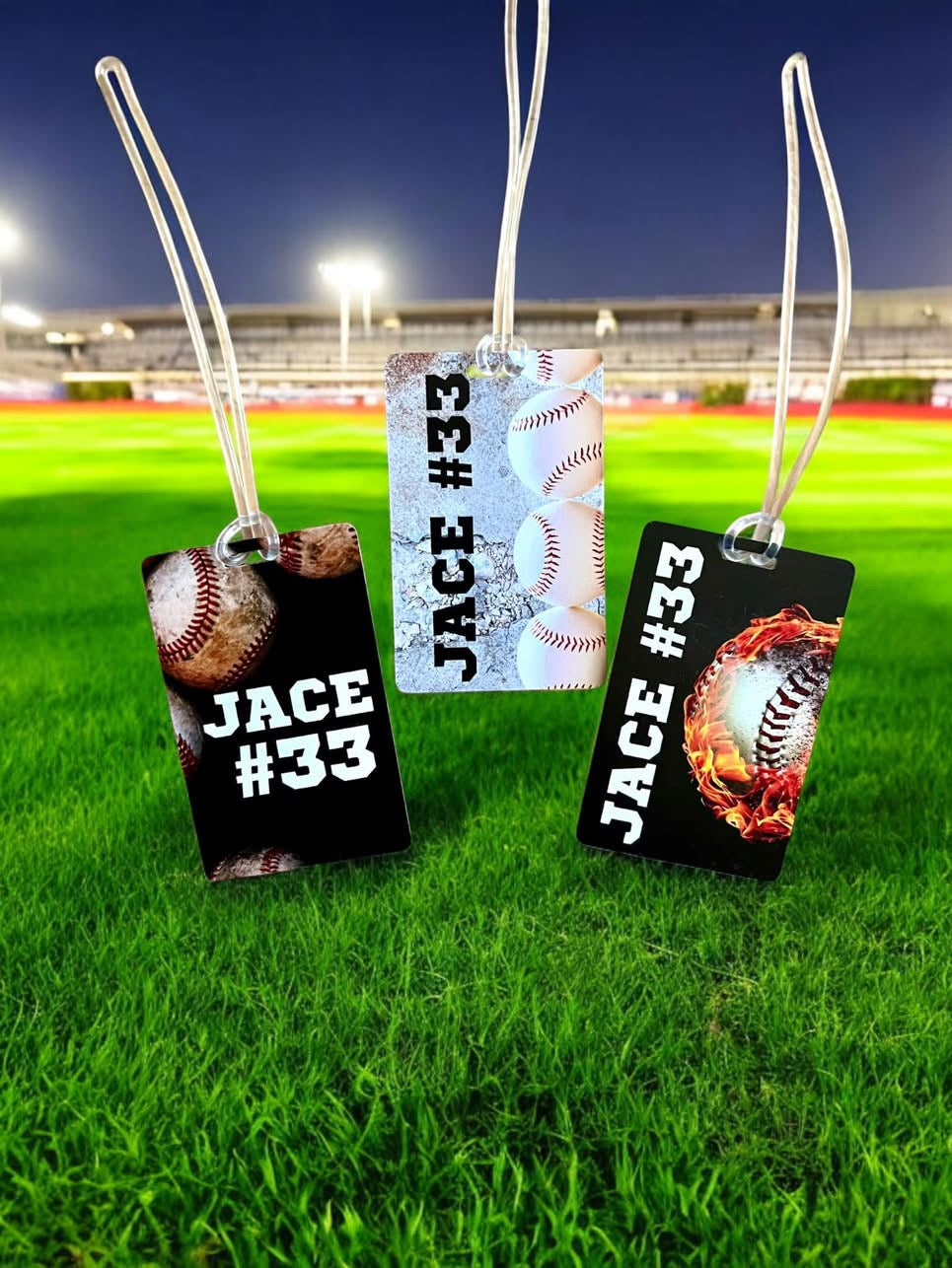 Baseball Bag Tag