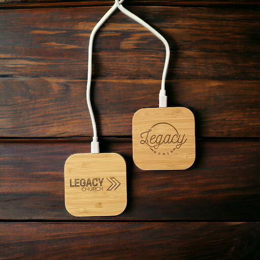 Legacy Bamboo Wireless Charger
