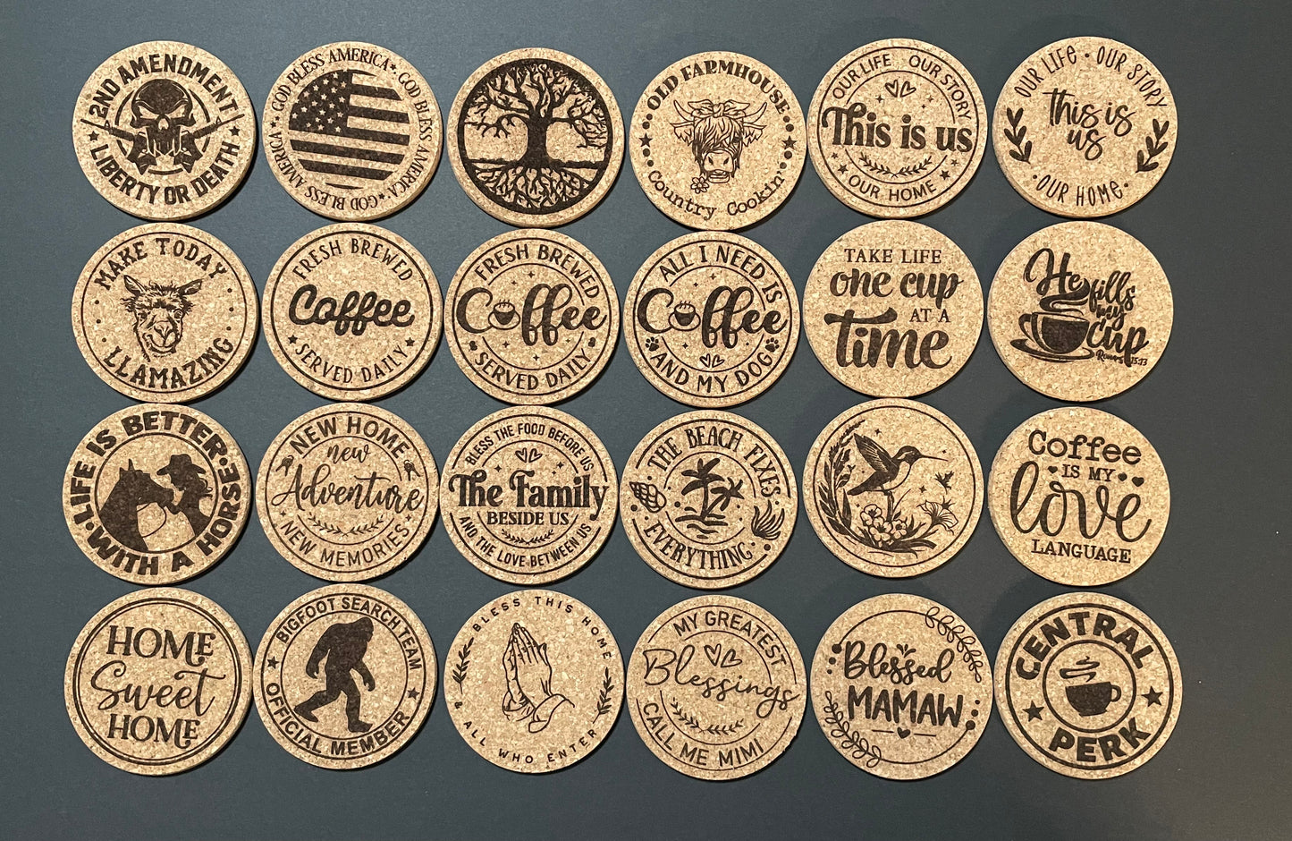 Cork Coaster (set of 4)