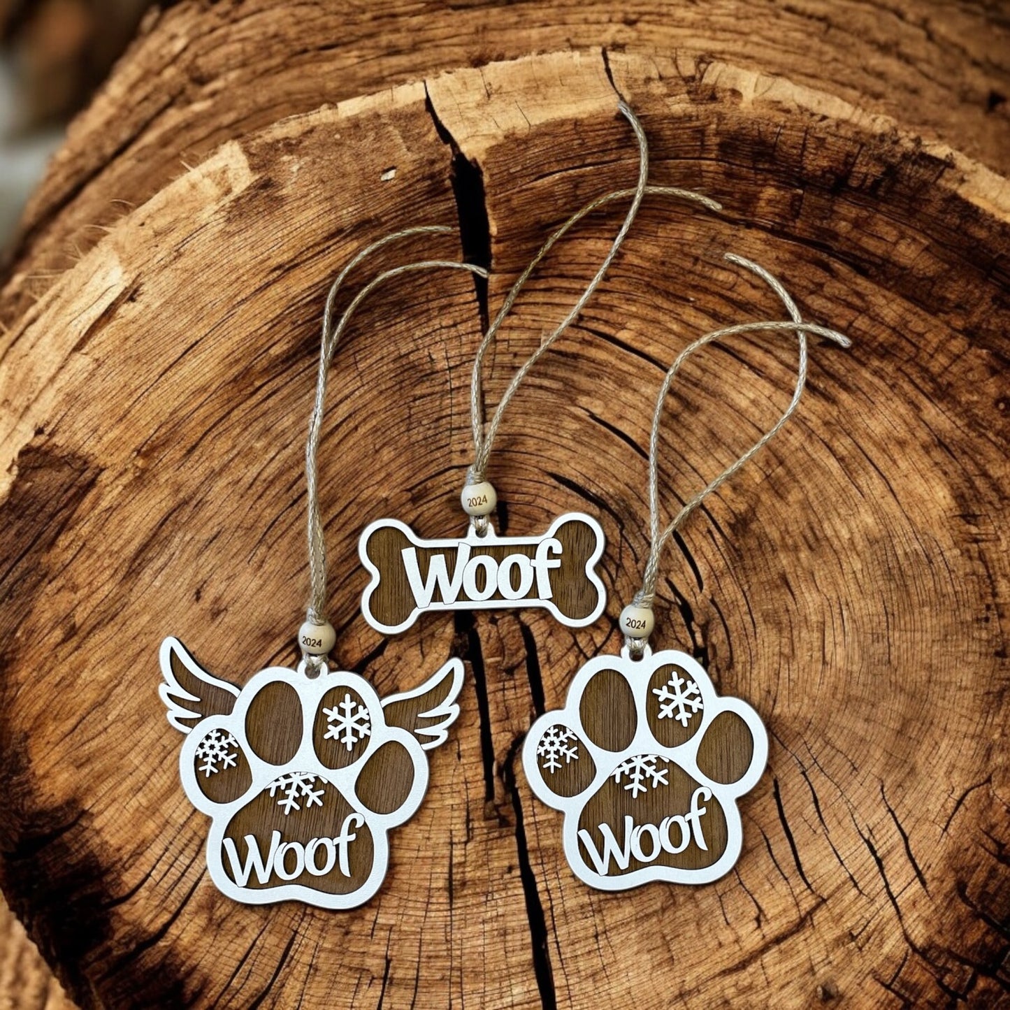 Dog Paw Ornament