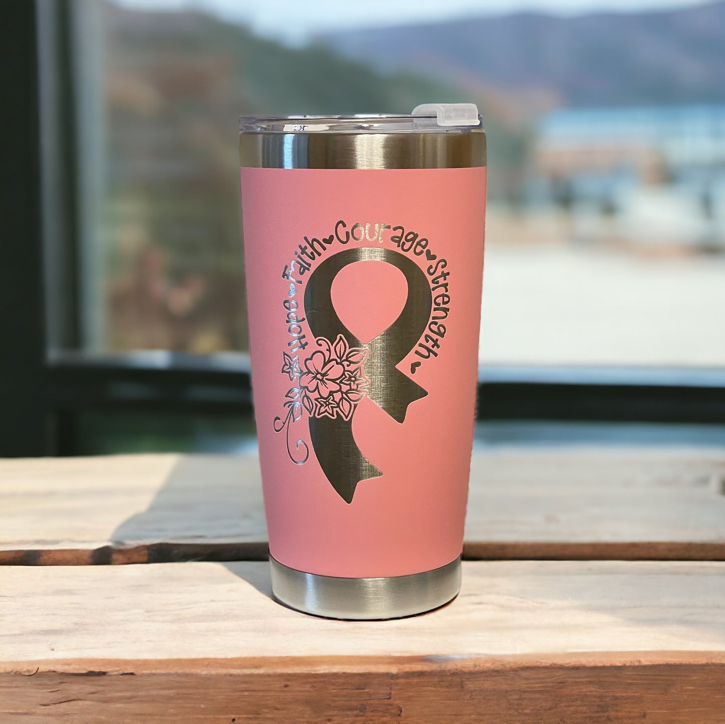 20oz - Cancer Ribbon