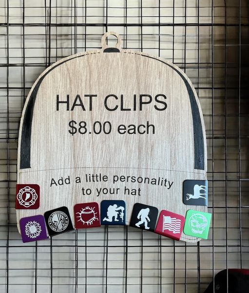 Hat Clip Display - Digital File