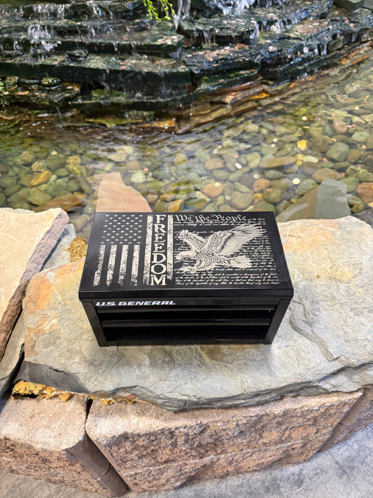 Mini Toolbox– Custom Laser Engraved Gift for Tool Enthusiasts