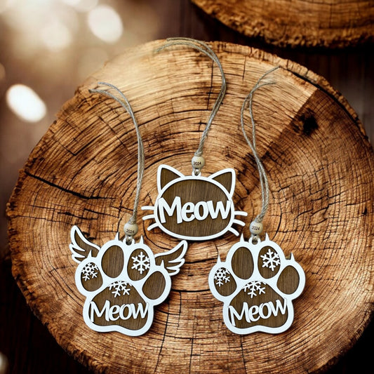 Cat Paw Ornament