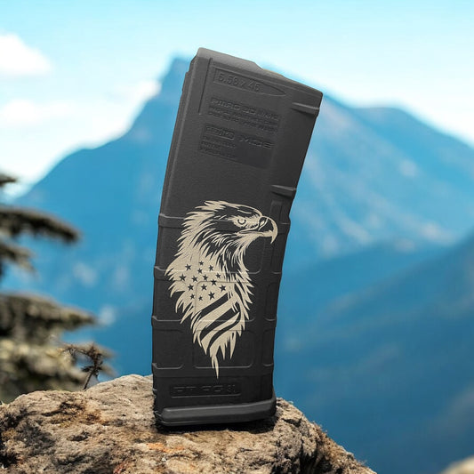 Pmag Labels Engraved PMAGs – Carolina Sun at Dawn